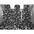 thumbnail image 2 of CalTrend Rear 60/40 Split Bench NeoSupreme Seat Covers for 2015-2020 Honda Fit - HD194-31NA Hawaii Black Insert and Trim, 2 of 3