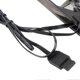 thumbnail image 4 of 140mm PWM ARGB Fan Ultra Thin 15mm MFDB Dynamic Pressure Bearing PWM Temperature Control Support 5V ARGB Motherboard Sync Fan Speed 300‑1100RPM Black, 4 of 4