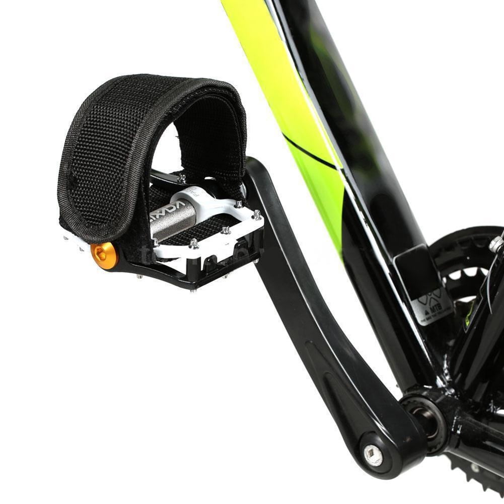 Road bike pedals with straps sale