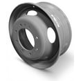 thumbnail image 2 of Wheel Rim for 1999-2003 ford F550SD 19.5x6 in Painted Grey Steel Rim Direct Fit, 2 of 7