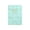Green, variant on WYBXZ Dark Blue Holographic A7 Notebook for College Student Planner, Starlight Faux Leather Journal for Purse or Pocket
