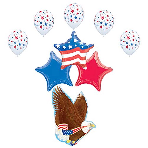 Patriotic Party Supplies America 4th of July Eagle Stars and Stripes