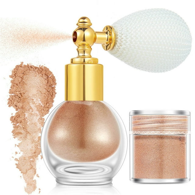 mtvxesu High Light High-gloss Brightening Powder Spray Body Powder Spray Glitter Powder Sale