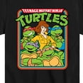thumbnail image 3 of Teenage Mutant Ninja Turtles - Retro Group April - Toddler & Youth Short Sleeve Graphic T-Shirt, 3 of 5