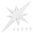 thumbnail image 4 of Raindrops 6Pcs Acrylic Star Shaped Hanging Decorations for Christmas Tree and Home, 4 of 8
