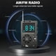 thumbnail image 3 of Mini Radio PortáTil de Bolsillo AM FM Radio Digital Receptor EstéReo BúSqueda AutomáTica de Canales Tarjeta TF Reproductor de MúSica MP3 Europeo, 3 of 8