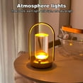 thumbnail image 4 of Portable Metal Cordless Table Lamp Rechargeable 3 Color Dimming Touch Lamp (Light Decoration), 4 of 10