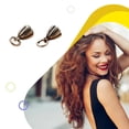 thumbnail image 2 of QualitChoice 2Pcs Lotus Silver Mini Lightness Charm Pendant Pendants All-match Wide Application Jewelry Accessory Decorative Bracelet Small Obsolescence Small, 2 of 6