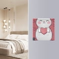 thumbnail image 4 of Light Switch Cover Pink Love Heart Cat Plates Faceplate Decorative Switch Plate for Bedroom Home Decor, 4 of 7