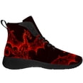 thumbnail image 4 of Aidianart Dragon High Top Sneakers Mens High Top Shoes Size 10, 4 of 5