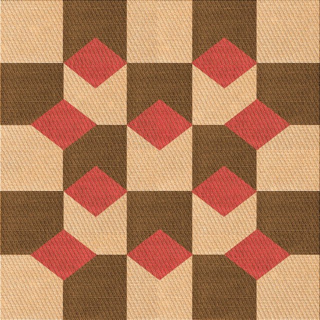 Ahgly Company Machine Washable Indoor Square Transitional Yellow Orange Area Rugs, 5' Square