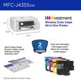 thumbnail image 4 of Impresora Brother MFC-J4355DW Multifuncional Inalámbrica de Inyección de Tinta, 4 of 9