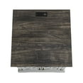 thumbnail image 5 of FESTIVO Farmhouse End Table with Charging Station - Gray, 5 of 10