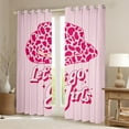 thumbnail image 2 of Western Cowgirl Hat Curtains & Drapes Howdy Hot Pink Curtains Preppy Decor 30%-50% Blackout Curtains Room,Teen Women Cowgirls Gifts Western Home Decor,42Wx63L, 2 of 6