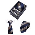 thumbnail image 1 of Corbata de seda y poliéster para hombre de 8 cm con elegante caja de regalo -3280680303753 13, 1 of 3