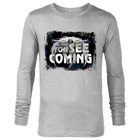 Marvel Moon Knight The One You See Coming - Long Sleeve T-Shirt for Men - Customized-Athletic Heather