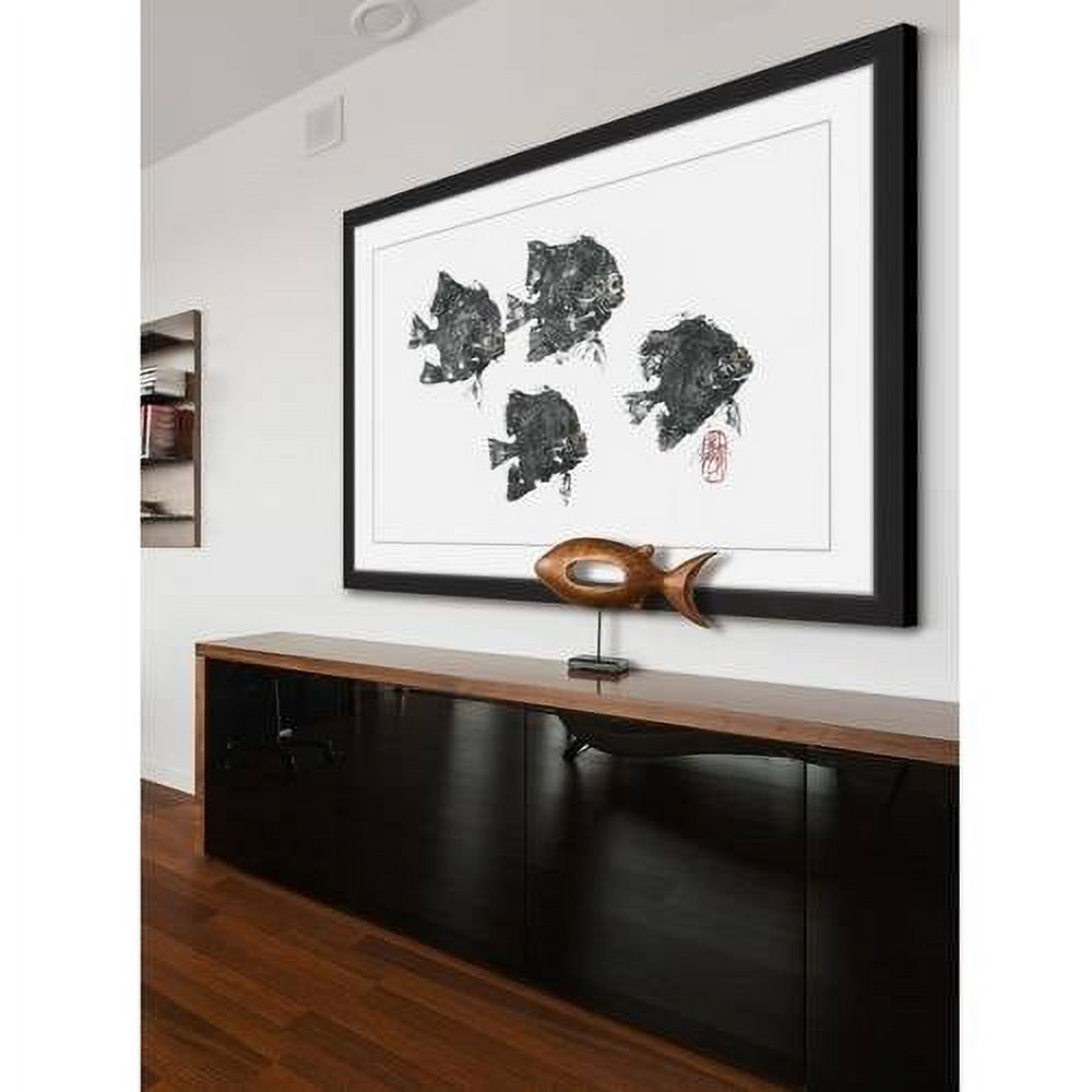 Marmont Hill "Piranhas" Framed Painting Print