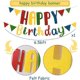 thumbnail image 2 of Happy Birthday Banner, Triangle Flag Happy Birthday Sign, Reusable Felt Fabric Happy Birthday Garland, for Kids Ladies Men Birthday Party Decoration, 2 of 4