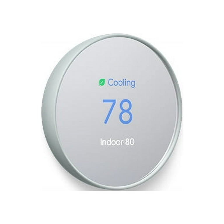 Google Nest Thermostat - Smart Thermostat for Home - Programmable Wifi  Thermostat - Snow 