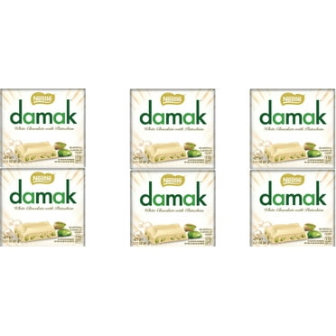 Nestle Damak White Chocolate & Pistachio 6*60gr Pack Of 6