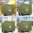 thumbnail image 2 of Unique Bargains 48"x22"x38" Motorbike Mobility Scooter Rainproof Cover Waterproof Rain Protection 210D Oxford Green, 2 of 7