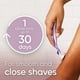 thumbnail image 3 of Maquinilla de afeitar Gillette Venus ComfortGlide Freesia, 1 mango y 2 recambios, 3 of 7