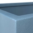 thumbnail image 3 of LeisureMod Bloom Fiberstone and MGO Clay Planter, Mid-Century Modern Rectangular Planter for Indoor and Outdoor Use (Aged Concrete, 9 Inch), 3 of 9