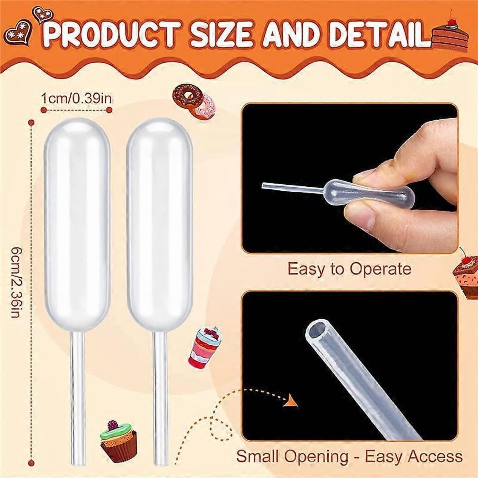 1000 Pcs 4 Ml Plastic Pipettes Squeeze Fer Dropper Liquid Dropper Fer Pipettes
