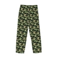 thumbnail image 5 of Xecao Camouflage Dinosaur Men's Straight Lounge Pajama Pants: The Ultimate in Comfortable Sleepwear, 5 of 9