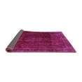 thumbnail image 2 of Ahgly Company Indoor Rectangle Abstract Purple Modern Area Rugs, 8' x 10', 2 of 4
