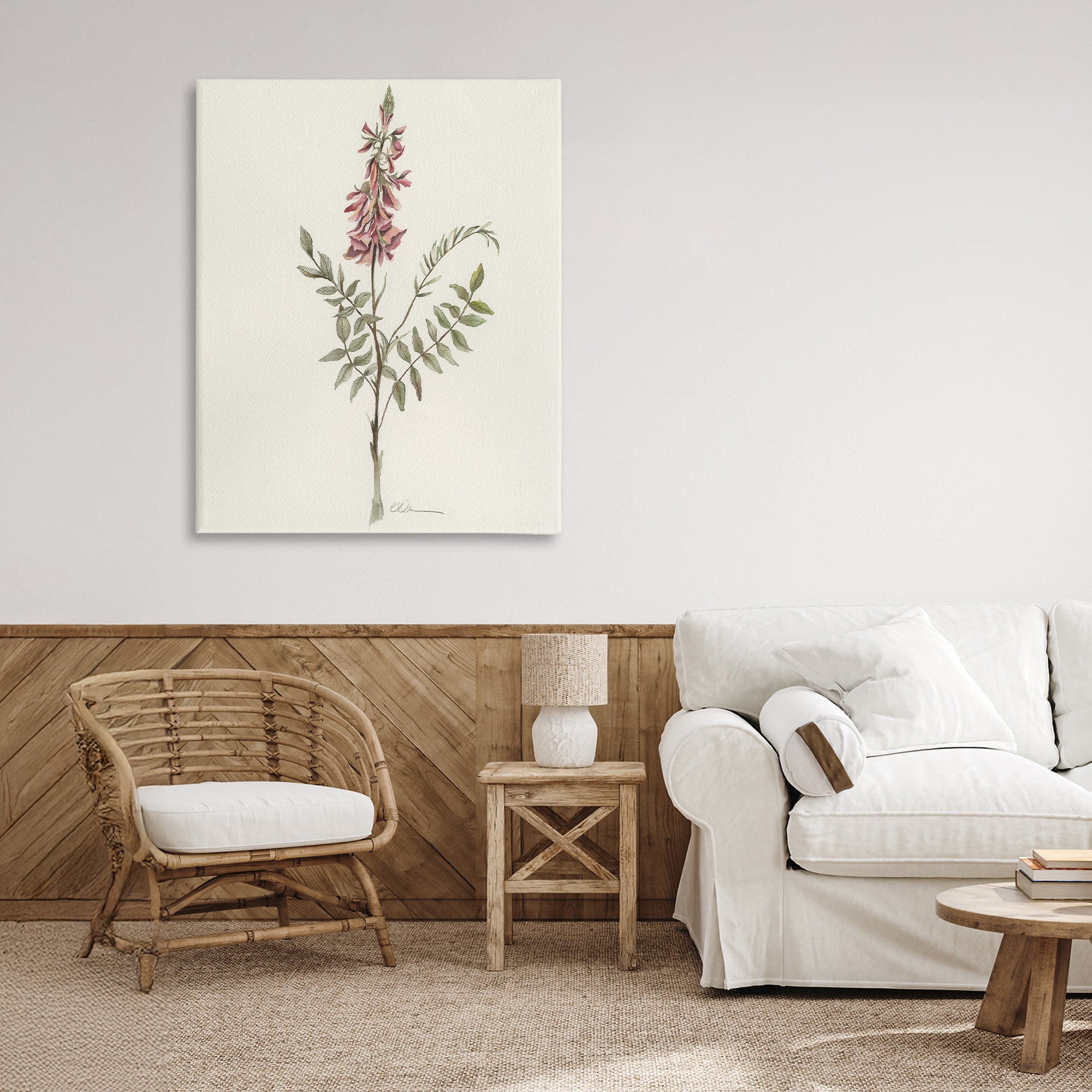 Stupell Industries Nature's Delicate Herb Sprig Canvas Wall Art, design by Cady Driver