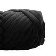 thumbnail image 3 of facefd Chunky Yarn Knitting Arm Knit Soft Yarn 250G for DIY Rug Making Sweaters Black, 3 of 9
