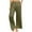 Army Green, variant on Uaswgudfs Women's Cotton Lightweight Wide-Leg Sleep Pants with Elastic Waistband and Decorative Seams for Relaxed Lounging XL