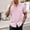 Pink, variant on Fznquz Plaid Mens Dress Shirts Button-Up Pink Short Sleeve Casual Collar Summer Boys T-Shirts L