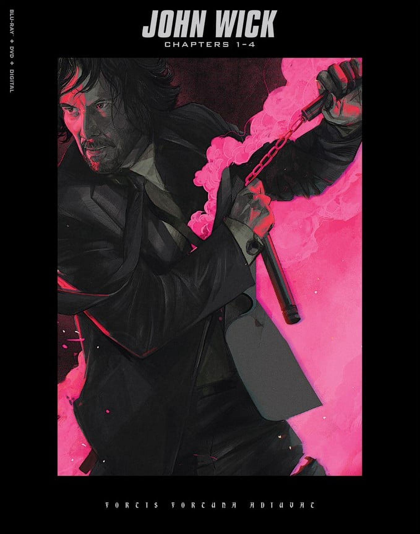 John Wick Chapter 1-4 (Blu-ray + Digital Copy + Gift with Purchase)