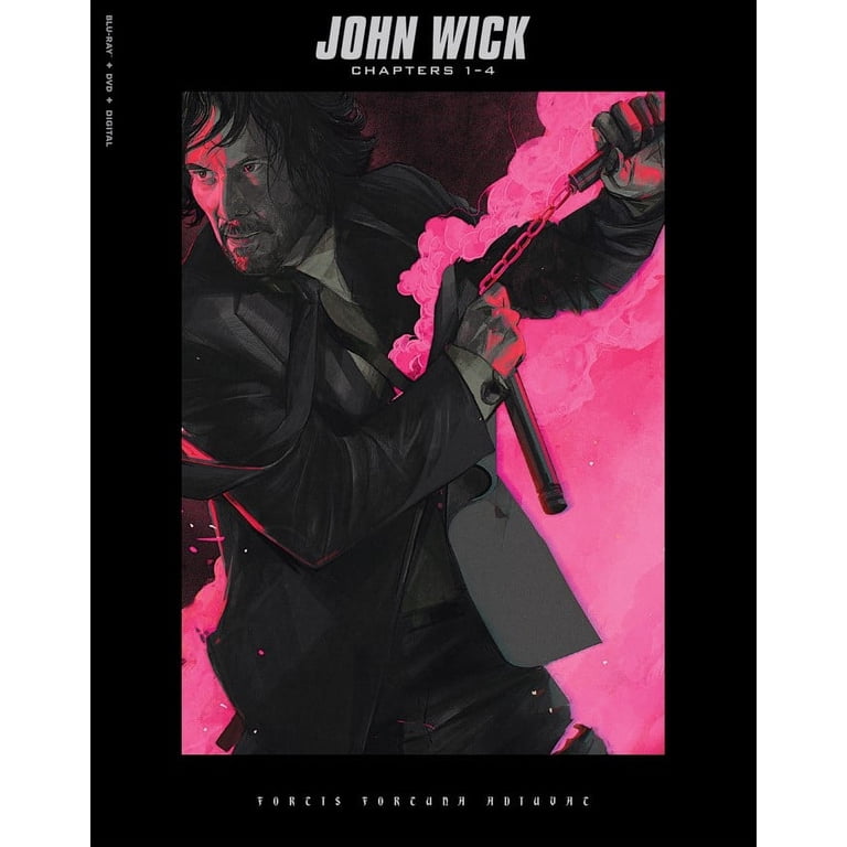 John Wick Chapter 1-4 (Blu-ray + Digital Copy + Gift with Purchase