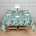 thumbnail image 3 of Cartoon Skull Pattern Square Tablecloth,Waterproof Square Table Cover,Wipeable Spillproof Washable Table Cover for Home Kitchen Party Decor 42"X42"(107x107cm), 3 of 6