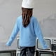 thumbnail image 4 of Sudadera Para Niños Pequeños Forro Polar Para Otoño E Invierno Tops De Forro Polar Más Cárdigan De Forro Polar Coral Suéter Con Capucha Azul Cielo Odeerbi LM103-7705, 4 of 8