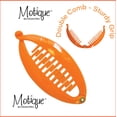 thumbnail image 4 of Motique Accessories Set of Three 3.5 inch Mini Banana Clip Hair Clincher - Orange Red Yellow, 4 of 5