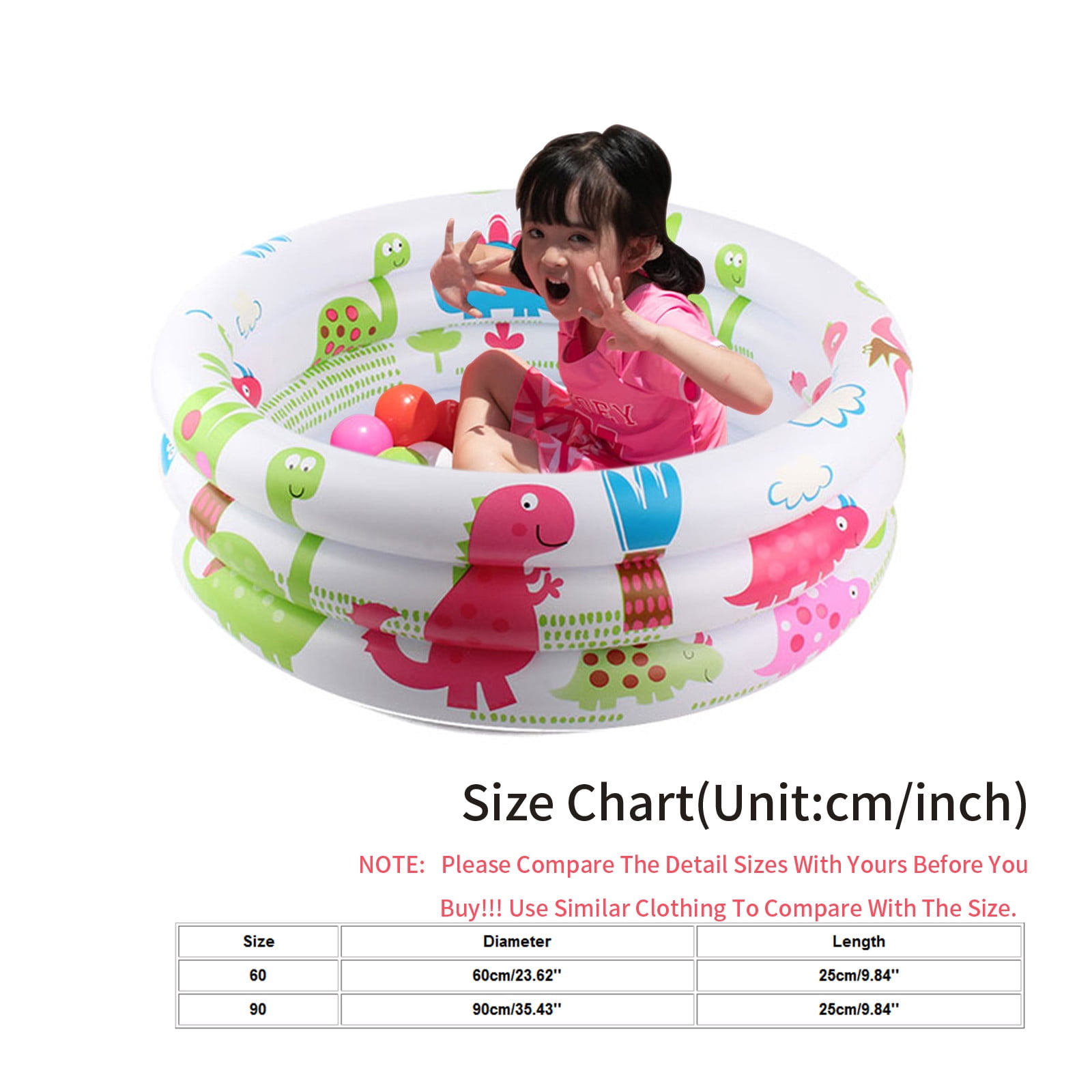Inflatable Round Swimming Pool 35 Inch Portable Backyard Water Fun Basin for Summer Relaxation and Outdoor Activities Compact Design for Easy Storage White 90