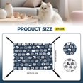 thumbnail image 7 of Cat Hammock for Cage Hanging Reversible,2Pack Pet Hammock Bed Adjustable,Soft Sleeping Hammock for Cats,Puppy,Rabbits,Small Animals, 7 of 7