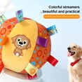 thumbnail image 4 of Interactive Plush Ball Dog Toy For Aggressive Chewers Training Decompress Bite With Resistant Toys Bells Pet Handle Dog Supplies, 4 of 7