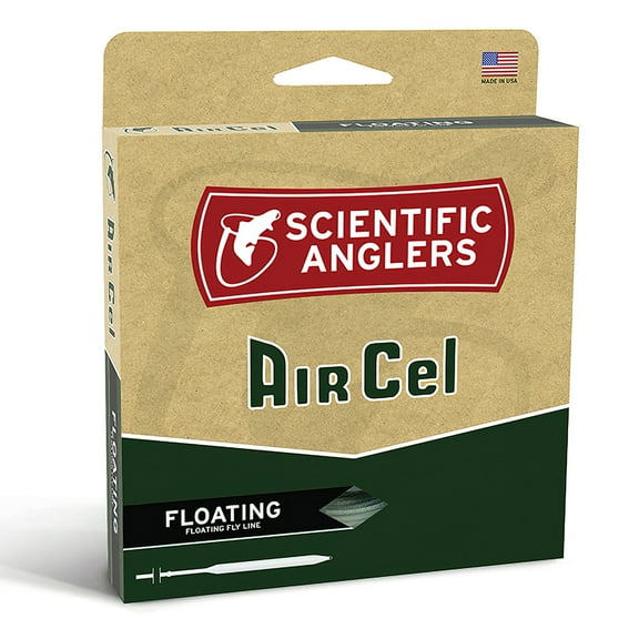 Scientific Anglers Air Cel Floating Fly Line-Wf-4-F-Yellow