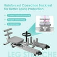 thumbnail image 2 of Leg Stretching Training Machine, 330LBs Heavy Duty Leg Stretcher Splits Machine, Folding Splits Trainer, Improve Leg Flexibility Stretch Ligament Extends 240 Degree for Fitness Dancing, Training, 2 of 8