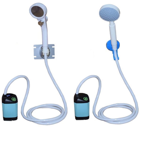 Ganfancp Ducha Móvil para Exterior Ducha de Carga para Hogar Dormitorio Rural Alquiler Ducha Portátil Autoaspirante Ofertas de La Semana 1X Ducha Portátil Recargable