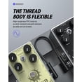 thumbnail image 4 of Patch Cables Donner Flat para pedal de efectos de guitarra, 15 cm, paquete de 6, 4 of 7