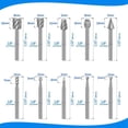 thumbnail image 4 of 40Pc HSS Router Carbide Engraving Bits for Router Bit Set 1/8 Inch(3mm) for Rotary Tools, 4 of 5