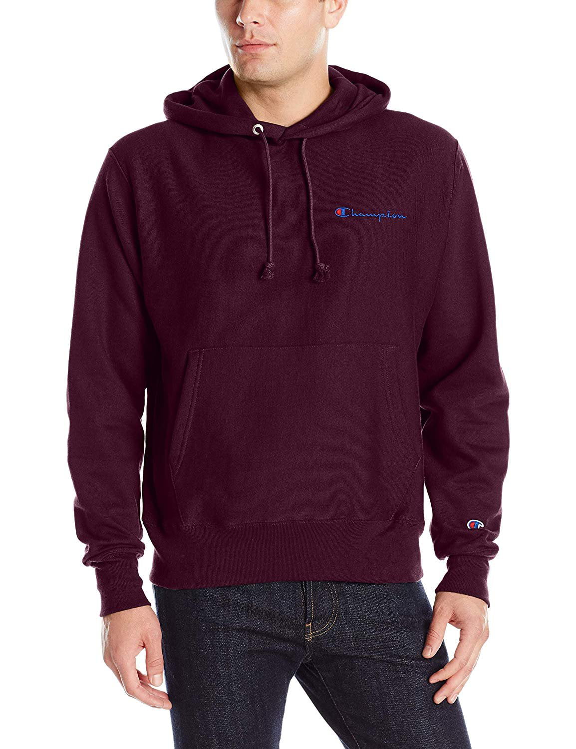 mens purple champion hoodie