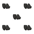 thumbnail image 3 of ZheElen Motorcycle Panniers Bag Large Capacity Convenient And Practical Motorcycle Panniers Bags Easy black 5Set, 3 of 6