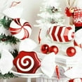 thumbnail image 2 of Christmas Decoration 32CM Red and White DIY Candy Hanging Pendant Xmas Tree Party Decor, 2 of 8